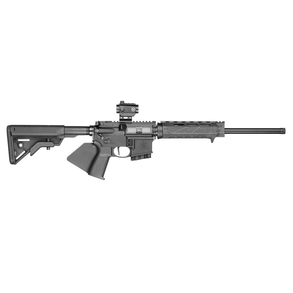 Rifles Long Guns Smith&Wesson Ready Series 223Rem|5.56NATO S&W Volunteer XV OR W/CT Red Dot Optic M-LOK Blk CLGS 5.56 NATO 16in 10rd • Model: Ready Series